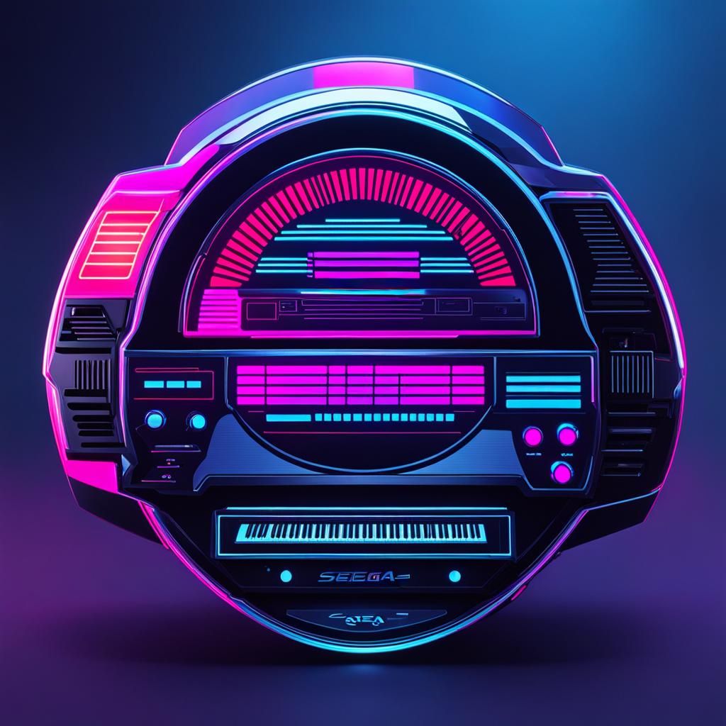 Retrowave Cyborg Shielding with Sega Genesis