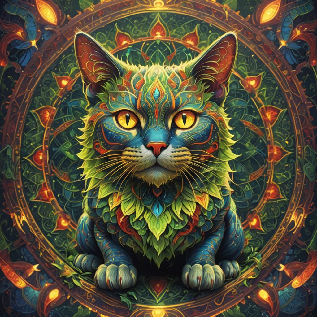 Cat Mandala