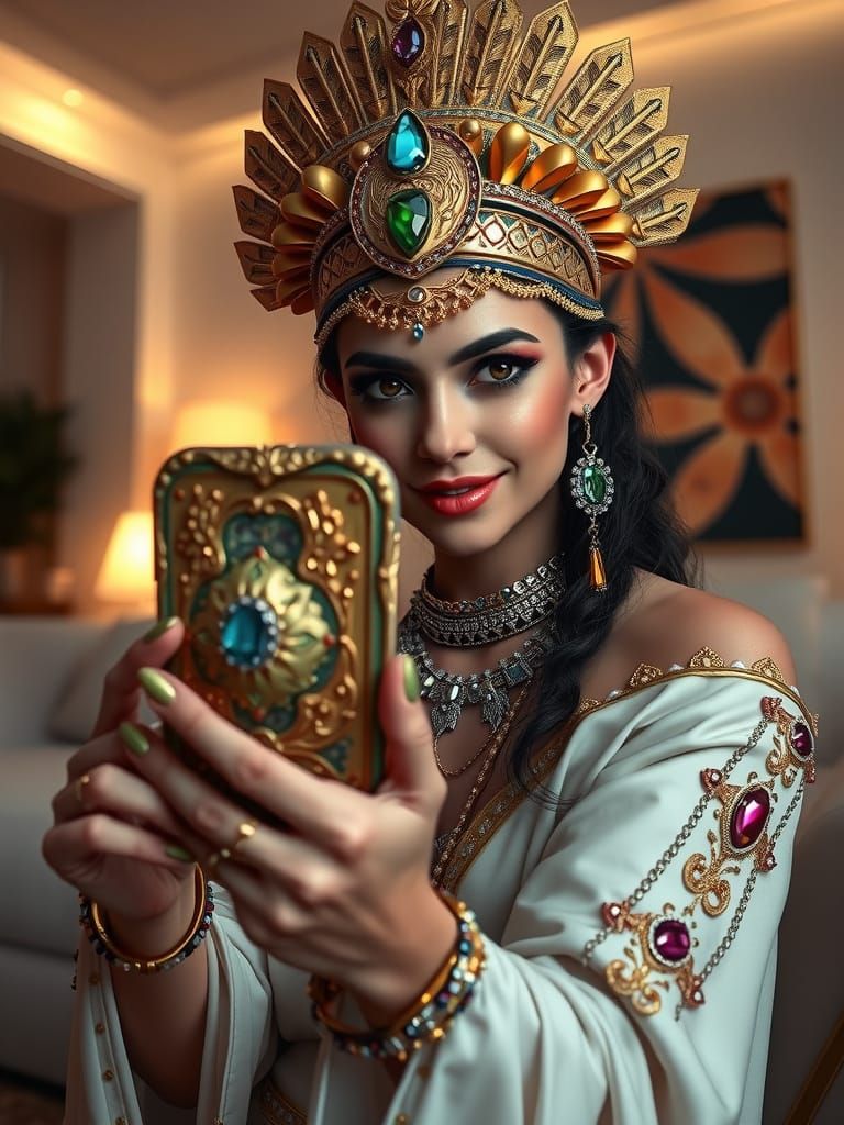 Ancient Goddess in Modern Luxury