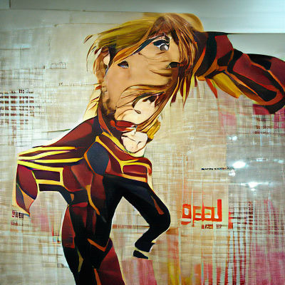 Anime Style Contemporary Male Portrait