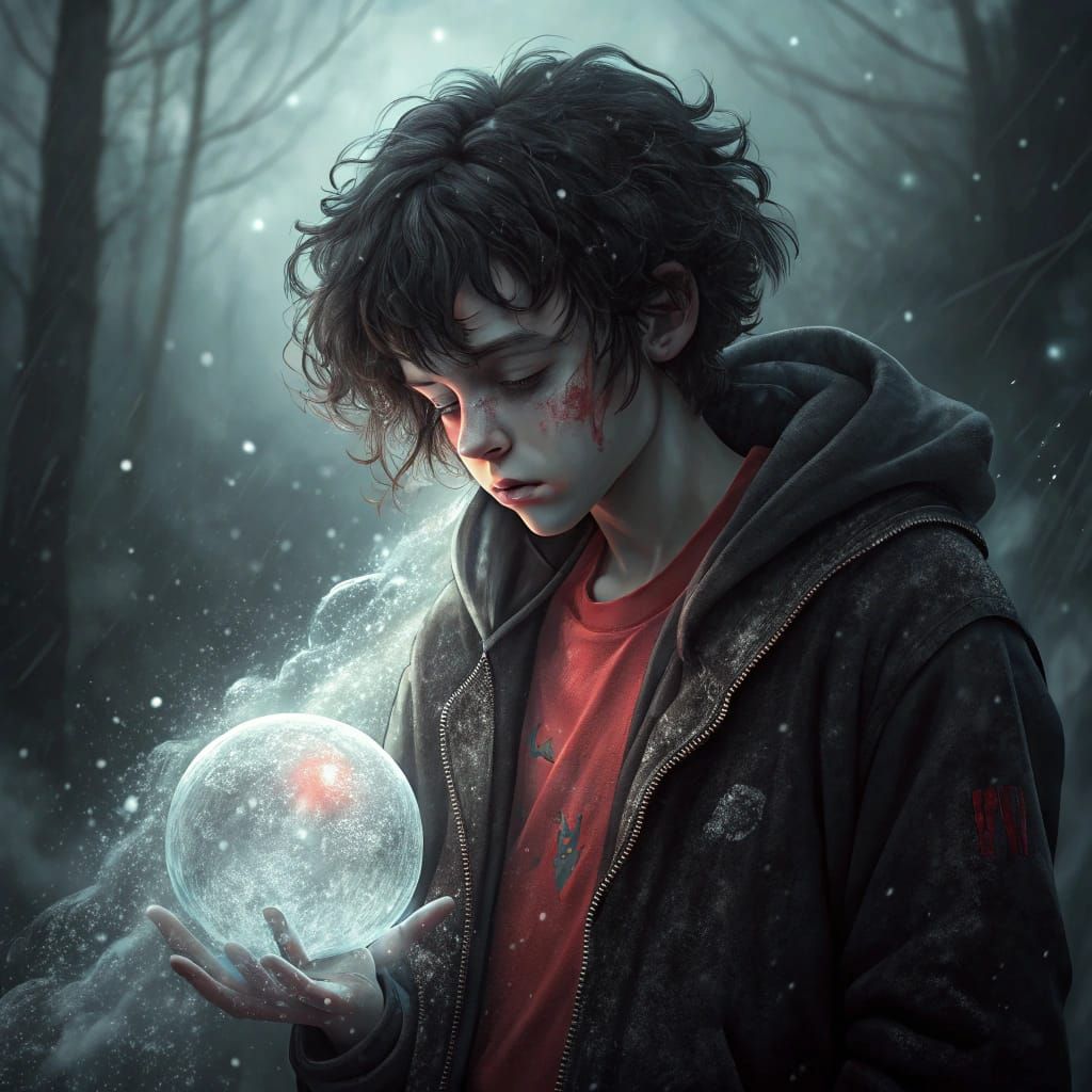 Tormented Teenager Lost in Existential Crisis