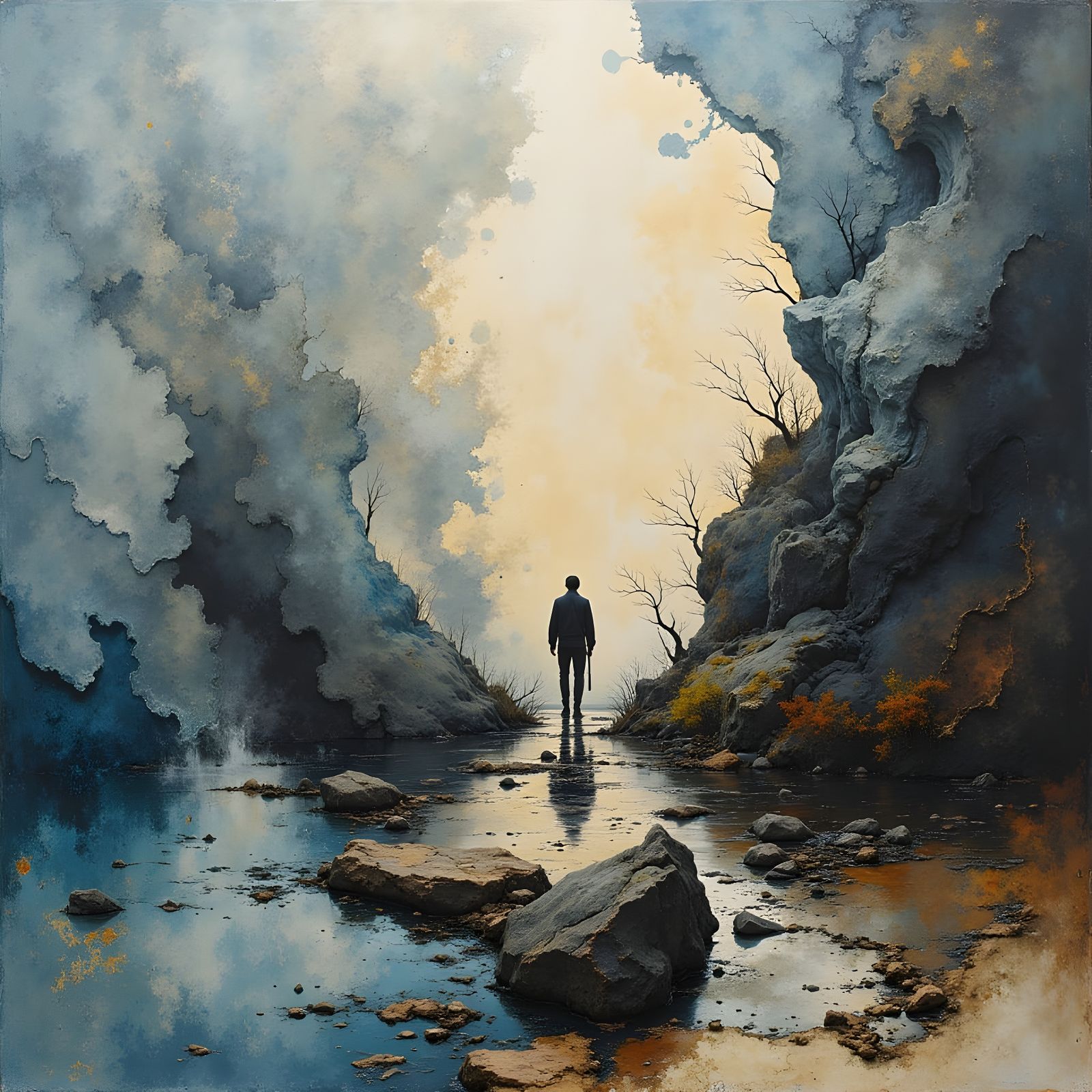 Cold Soul Exploring Love and Logic in Brutalist Style