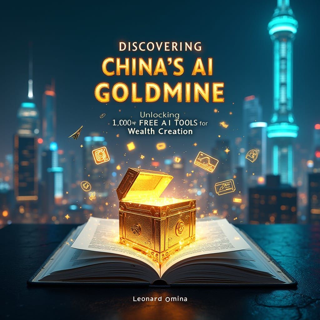 Surreal Futuristic Cityscape Unveils Advanced AI Technology