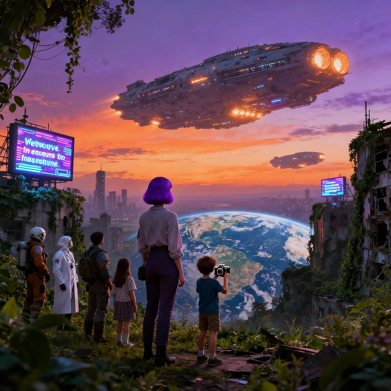 Last Moments on Earth Before Mars Departure