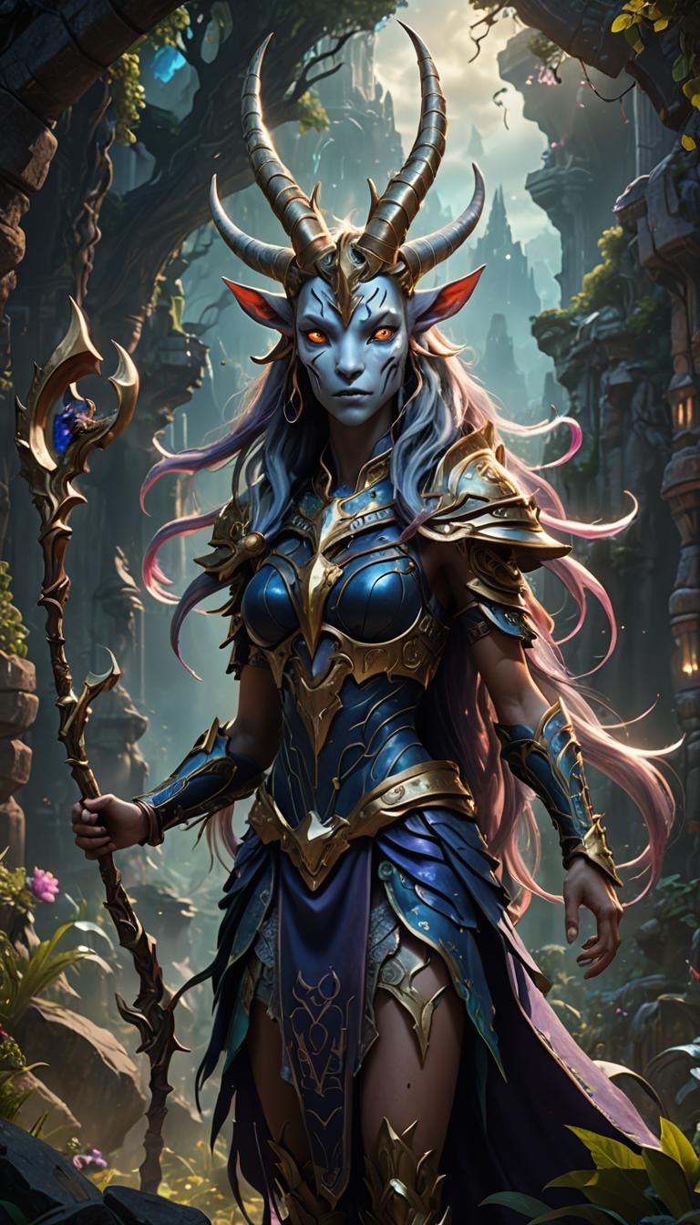 Ethereal Fantasy Creature Concept Art