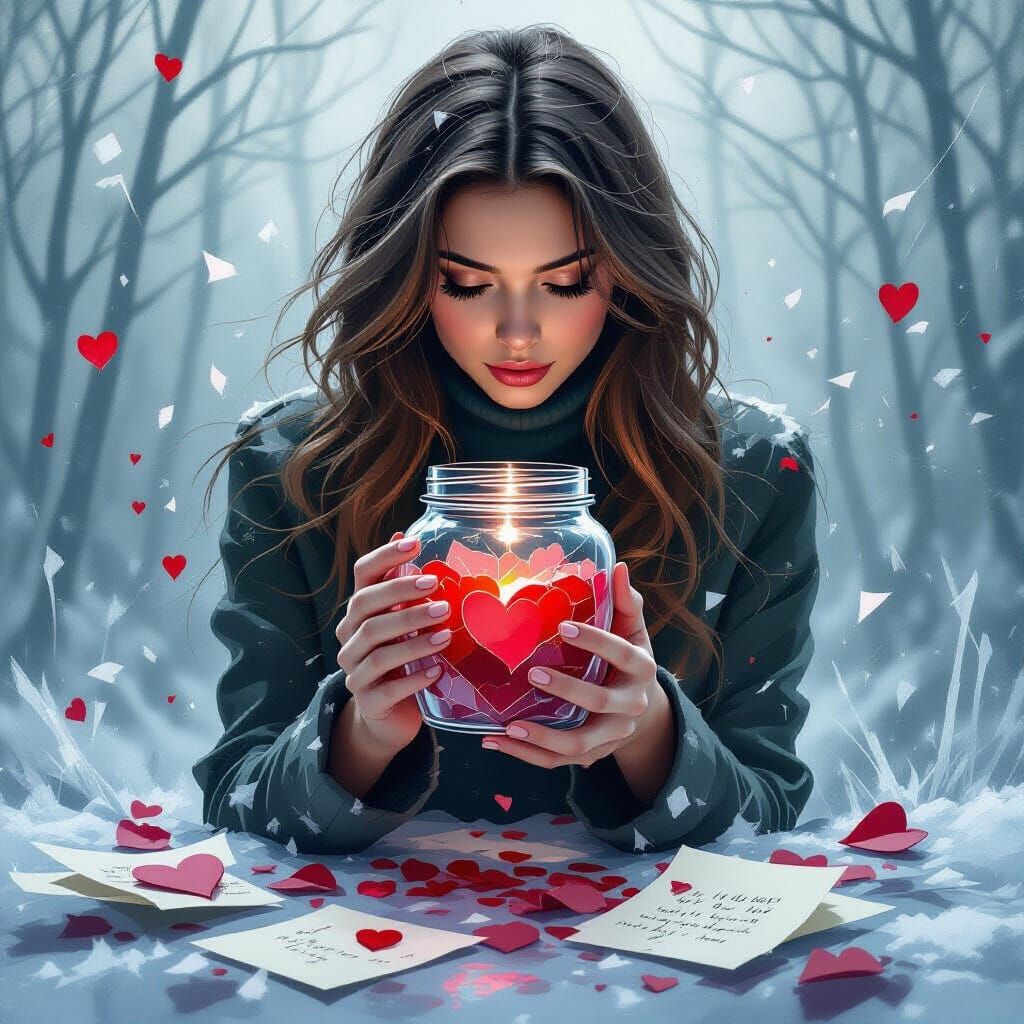 Collecting your jar of hearts. Tearing love apart. You're go...