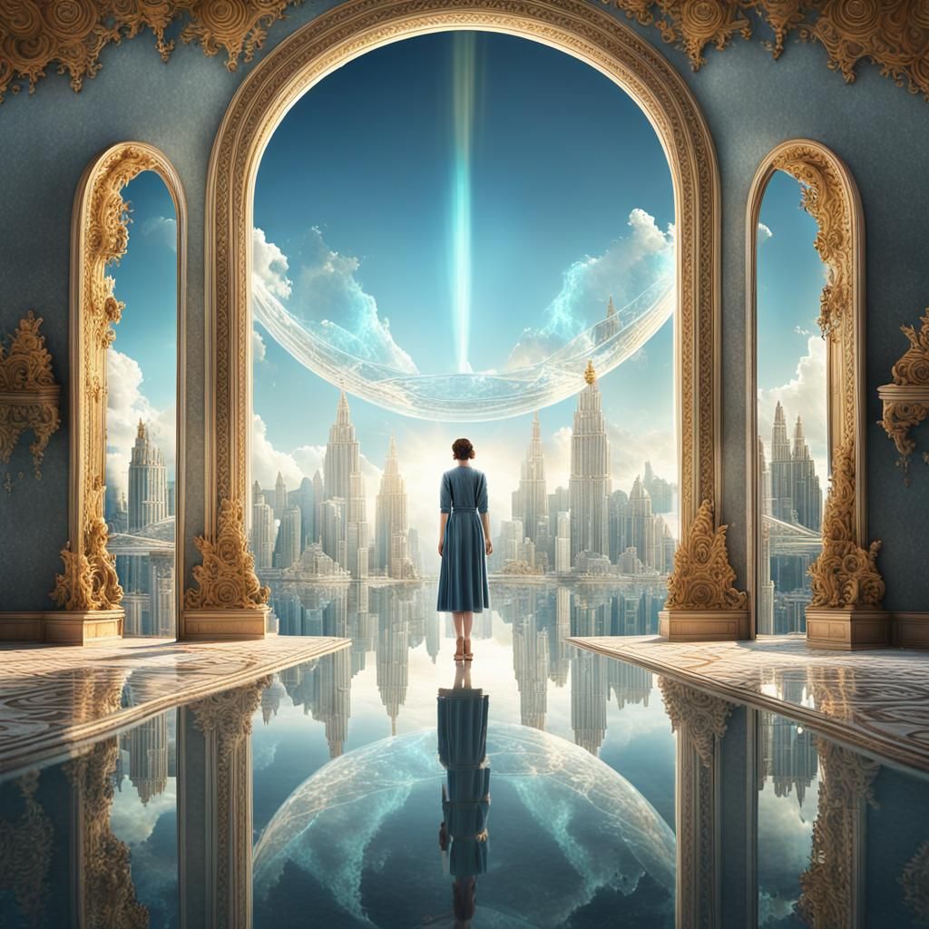 Parallel Worlds: Surreal Digital Matte Painting