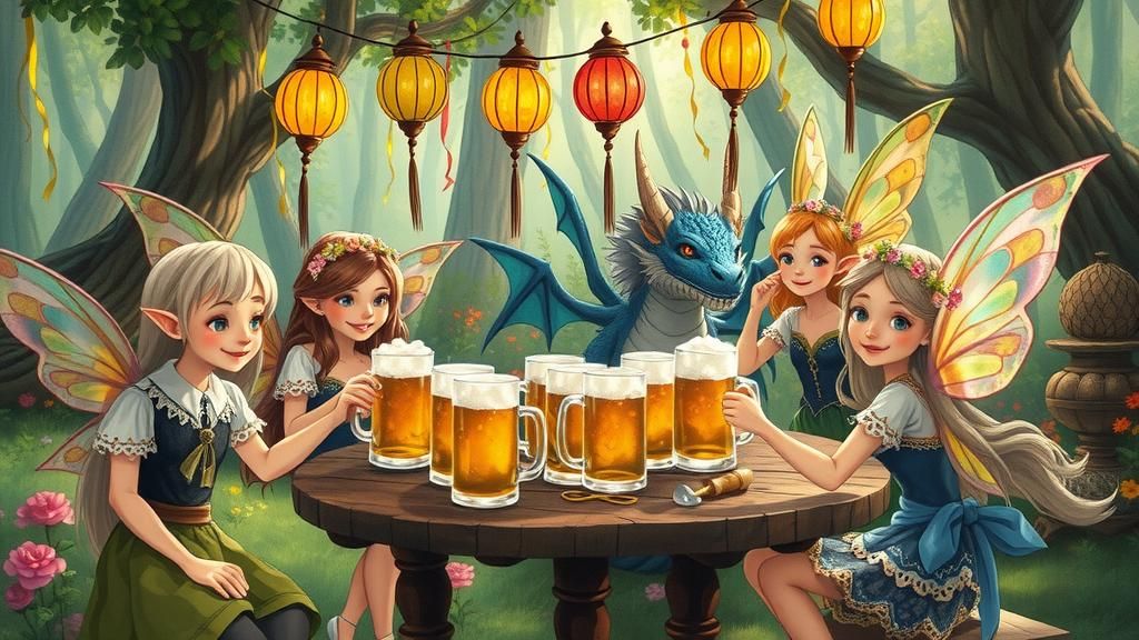 Fairies and Dragons Oktoberfest Celebration