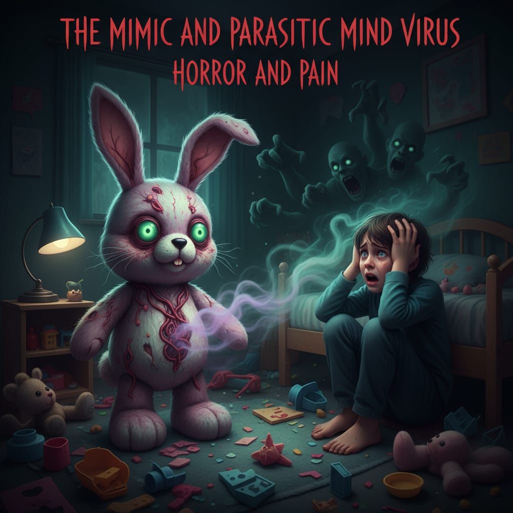 Horror Mimic Parasite Infecting Minds