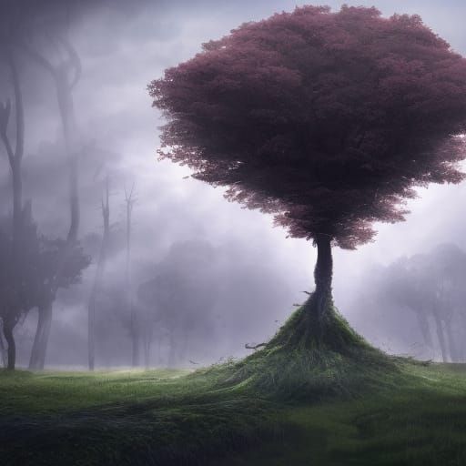 The Last Tree: Beautiful 8k Concept Art