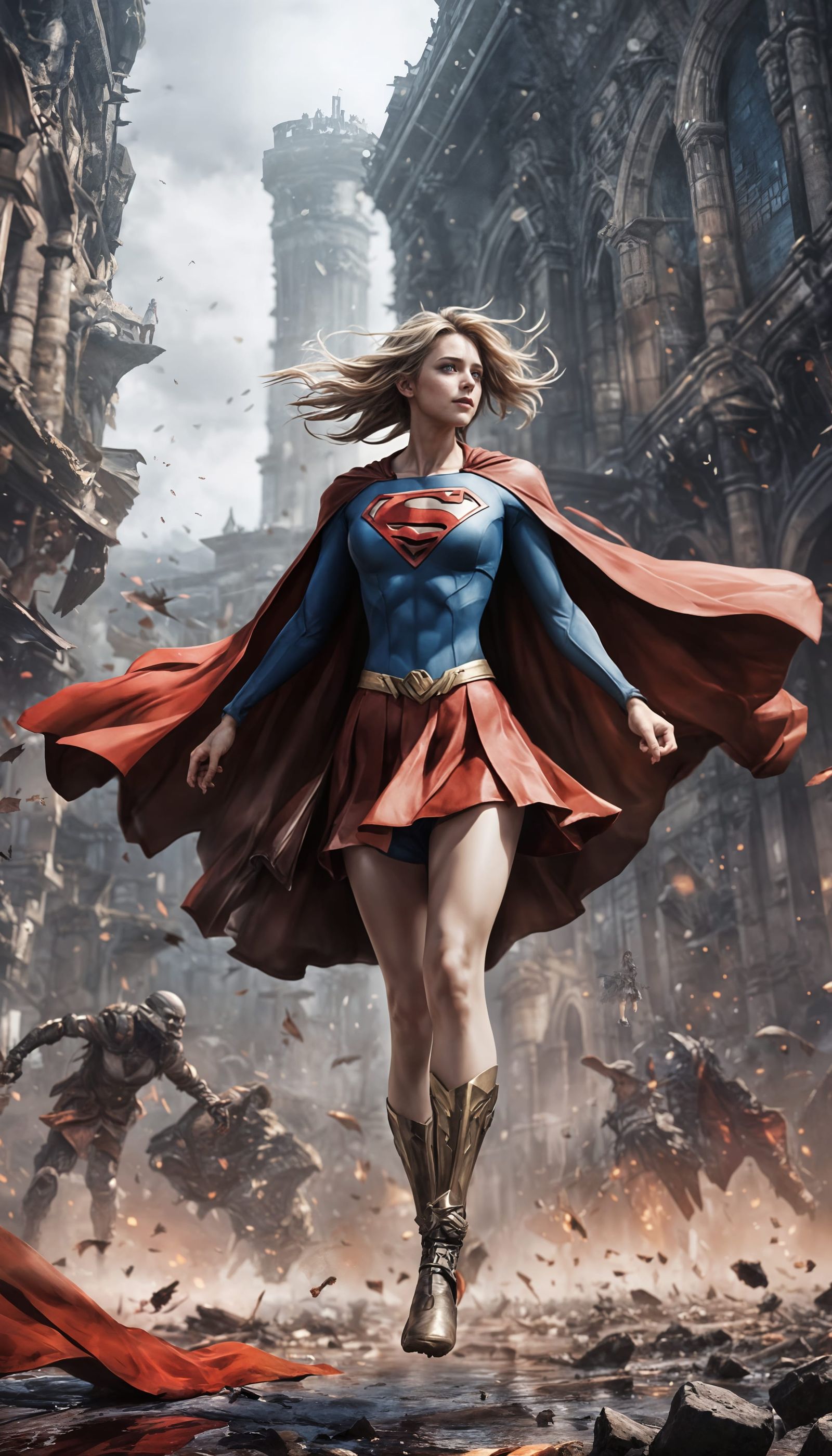 Supergirl and the Zombies