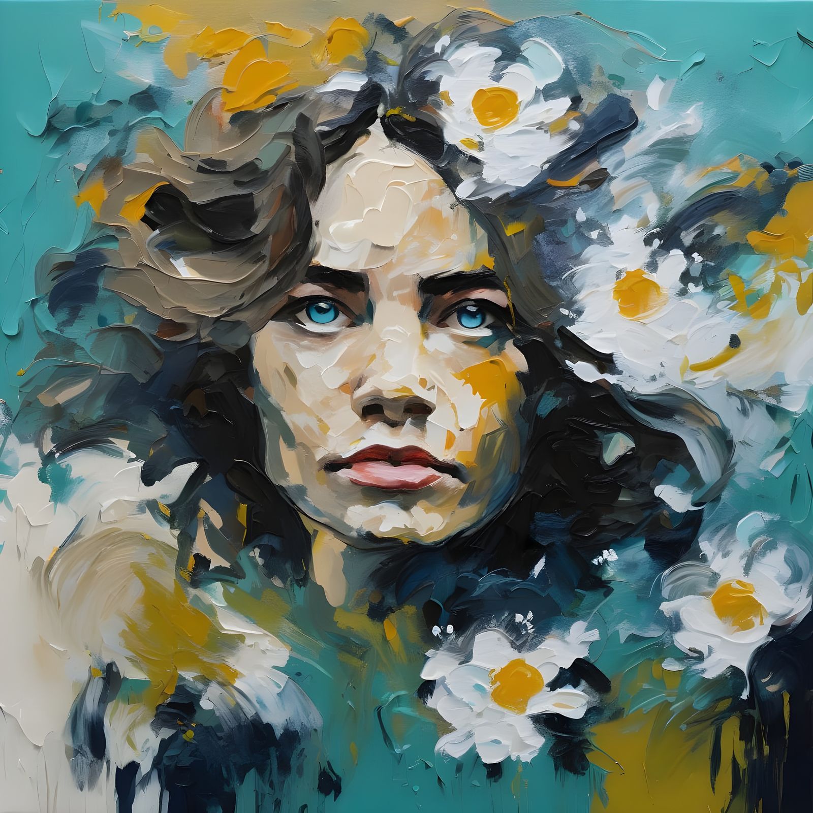 Ethereal Beauty Amidst the Turbulent Sea