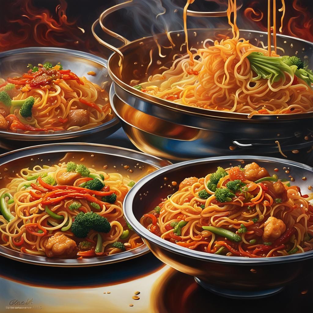 Epic chow mein dinner