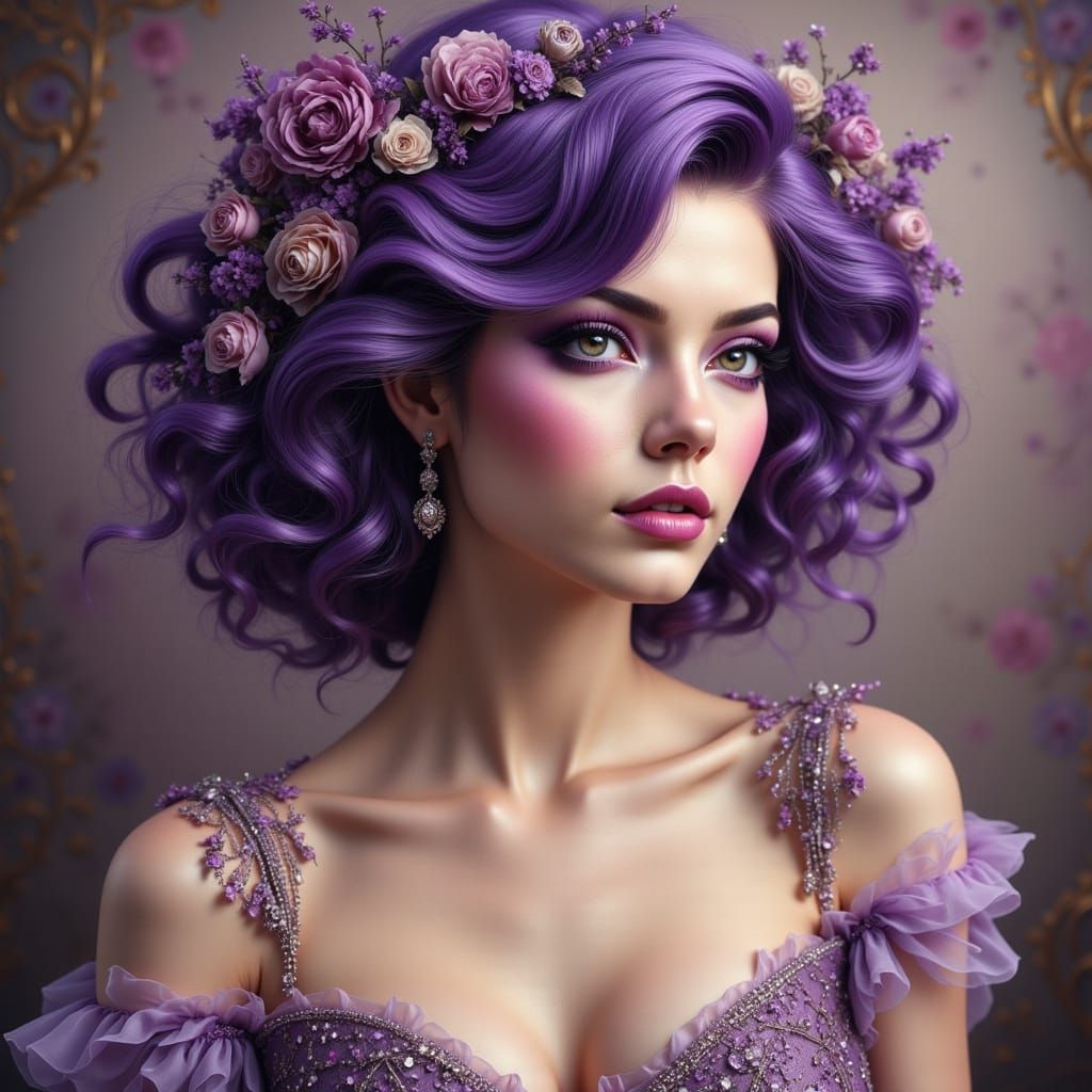 Studio quest Day 6 of Spectrum - Purple #1