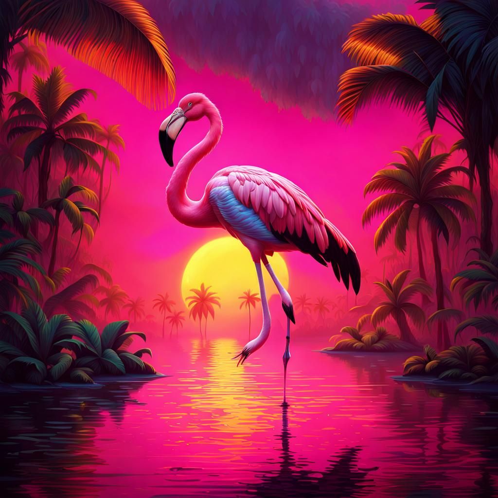 Pink Flamingo