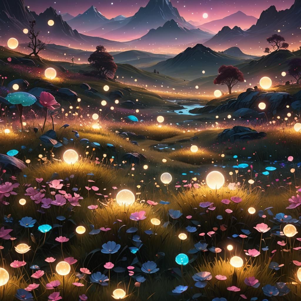 Ethereal Alien Planet