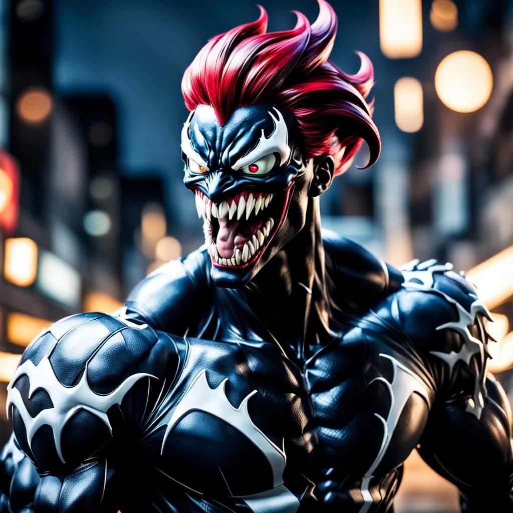 Venom Merged with Hisoka: Professional Photography