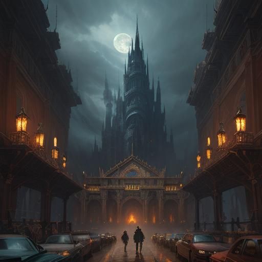 Epic Cinematic Digital Matte Painting