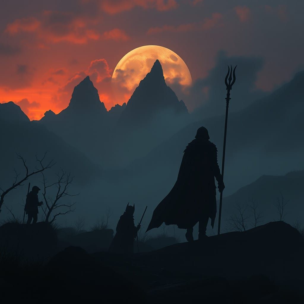 Darkness Descends in a Masterpiece of Silhouette Art