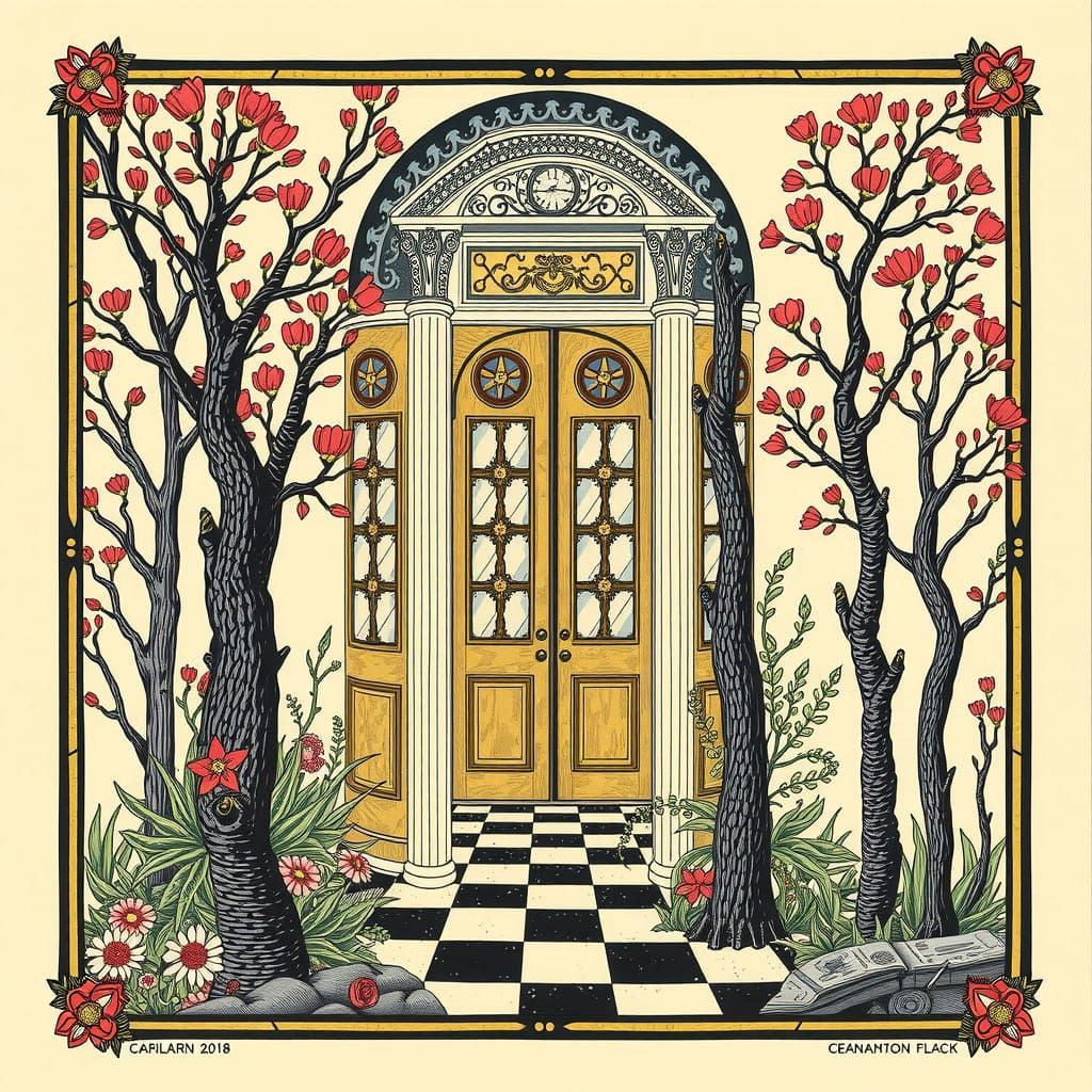 Fornasetti-Inspired Still Life