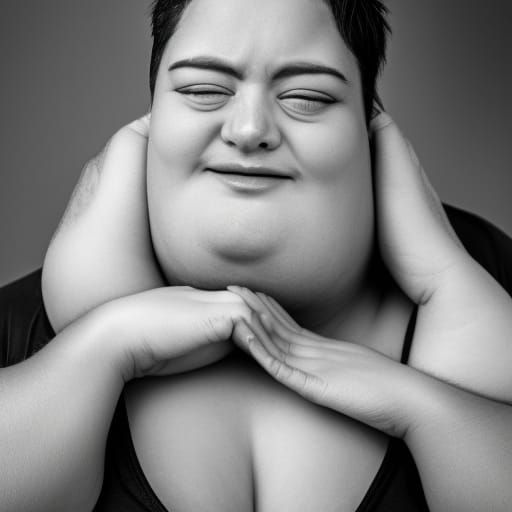 Emotional Portrait of People Crying