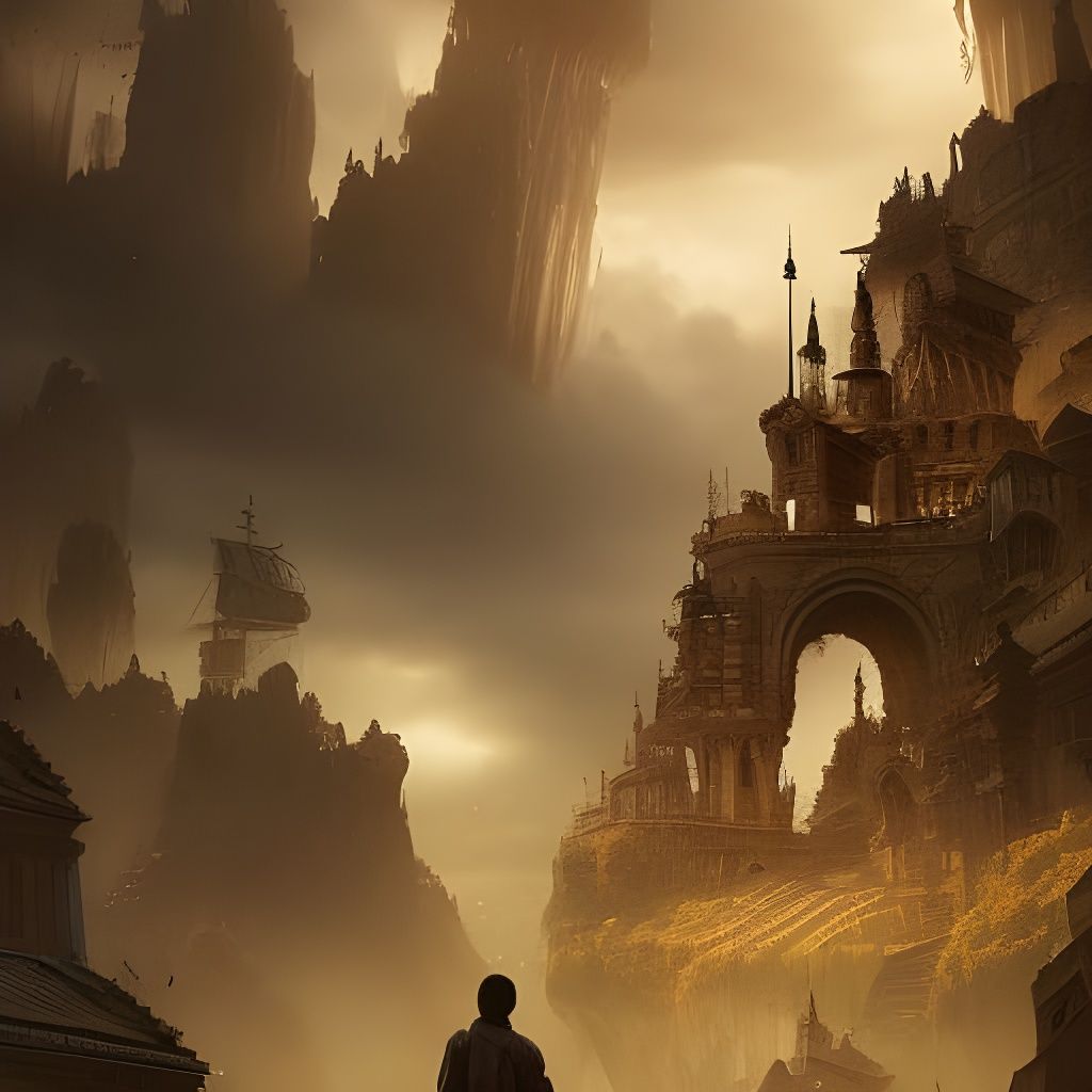 Epic Cinematic AI Digital Matte Painting