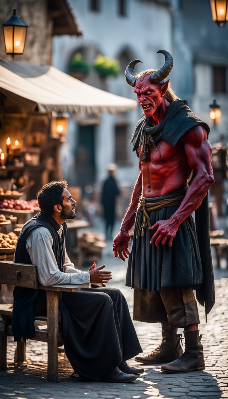 Boyfriend's Demon Girlfriend Meets Merchant Parents