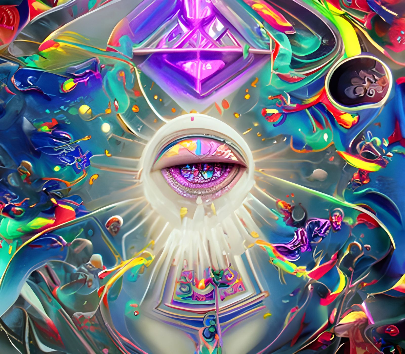 Psychedelic Nirvana: A Digital Exploration of Perception