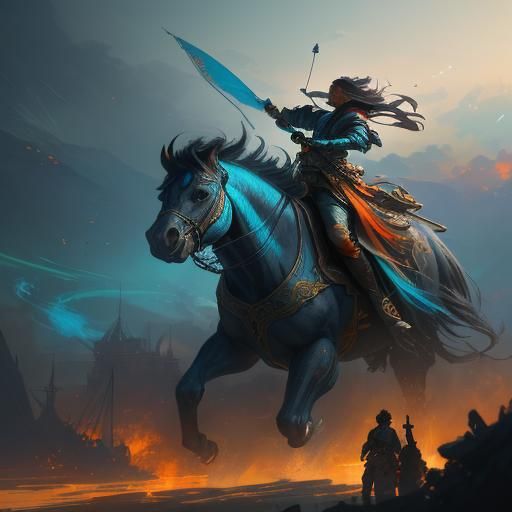 Vibrant Concept Art: Freedom and Peace