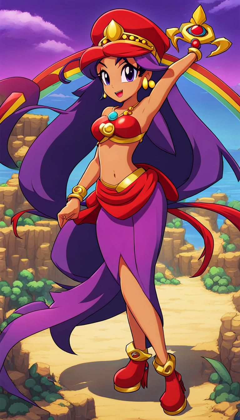 Shantae as a Princess