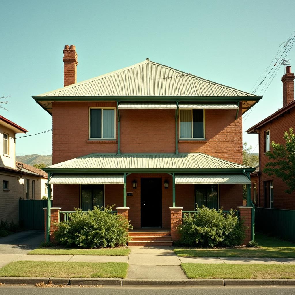 Mid-Century Home in Mount Lofty, Queensland