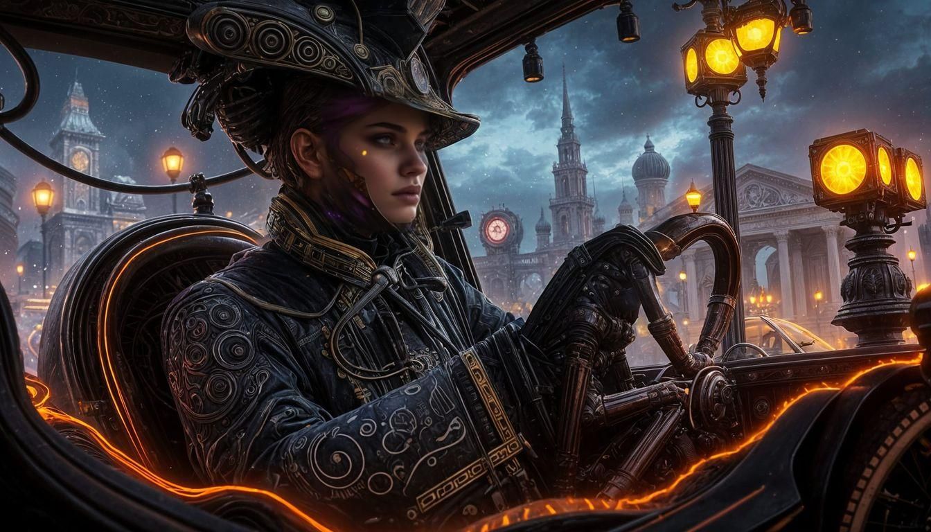 Driving Innovation: A Dark Fantasy Concept Art