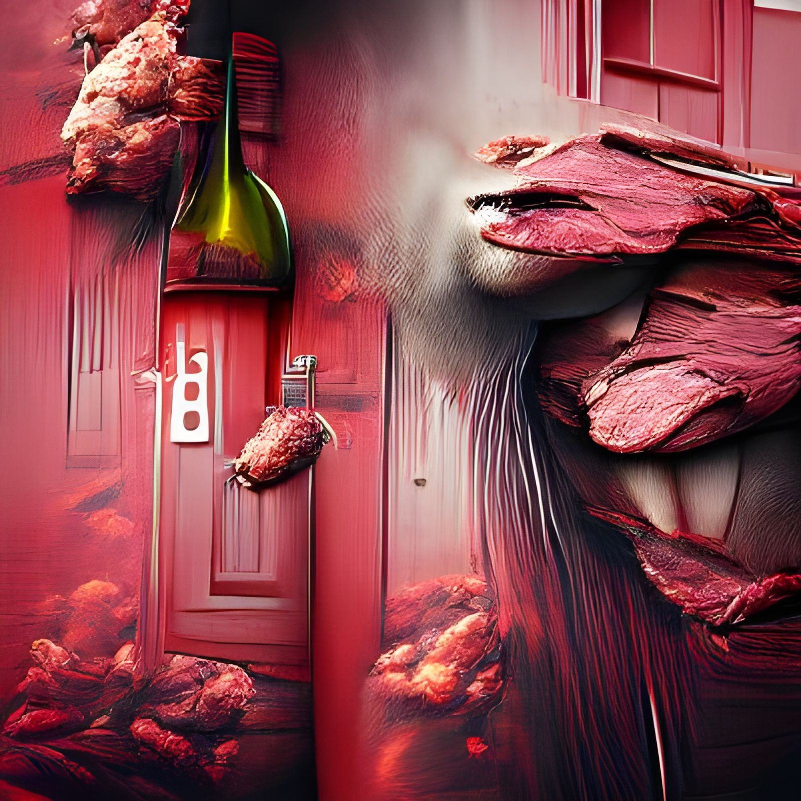 Wealth and Poverty: Decadence Behind Red Doors