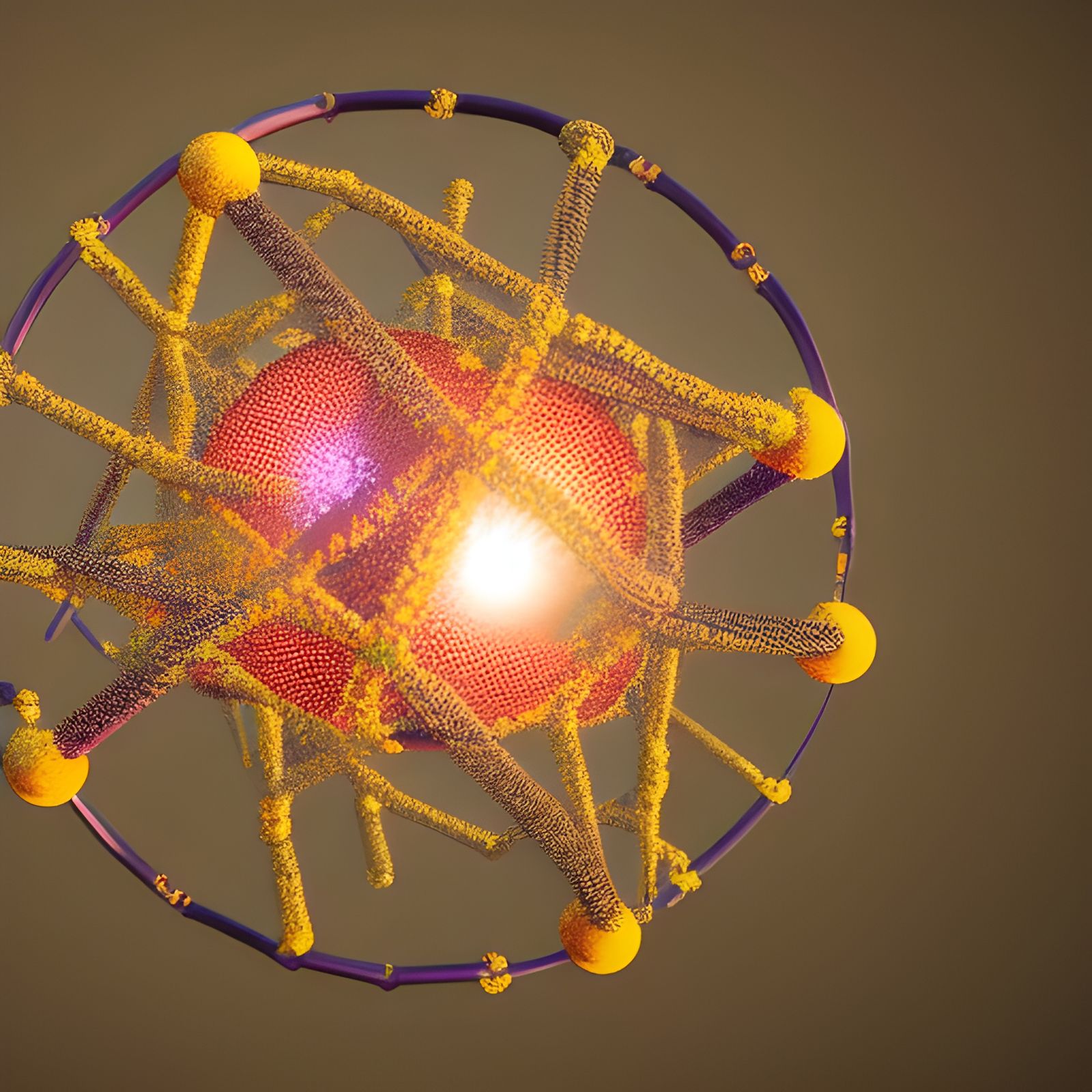 Human DNA Molecule Concept Art in 8K