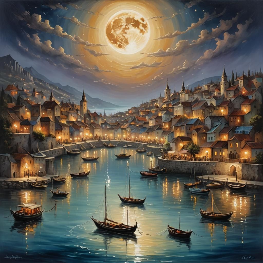 The Rise of the Golden Moon