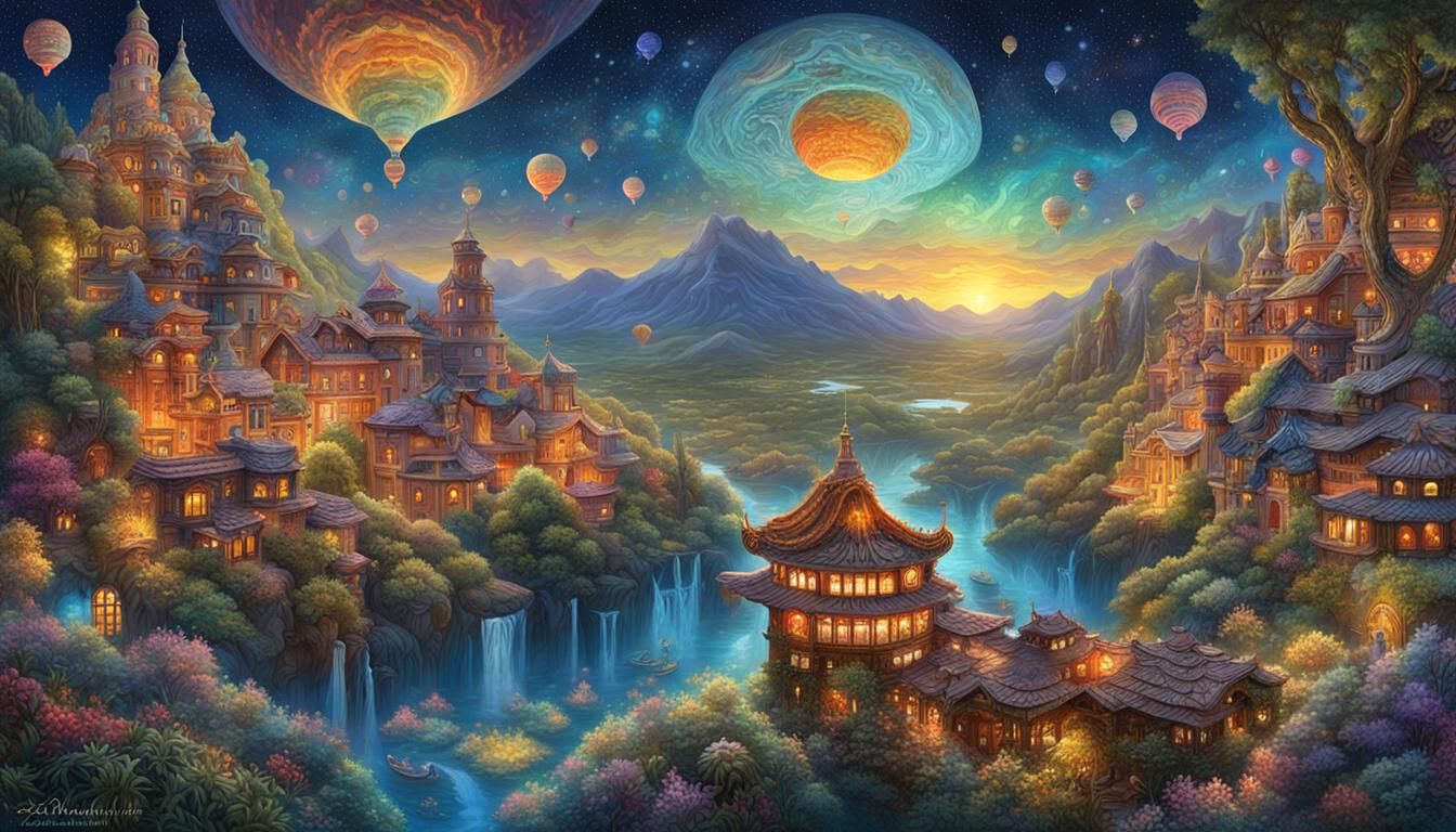 Point cloud Art + alebrije Art