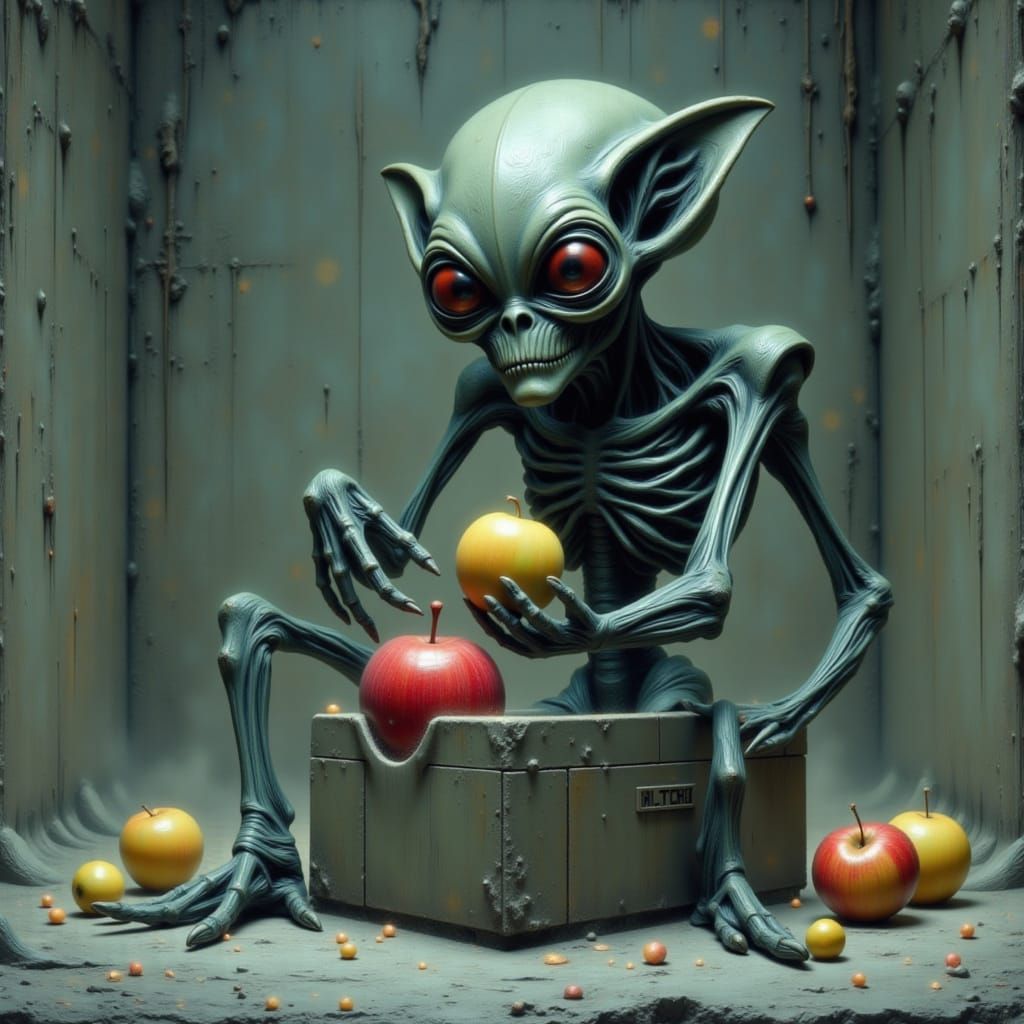 Magst du auch einen Apfel?