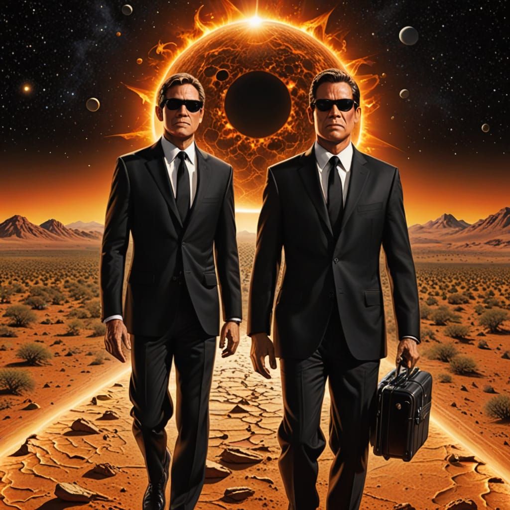 Unaware of Daily Solar Orbit with Men in Black