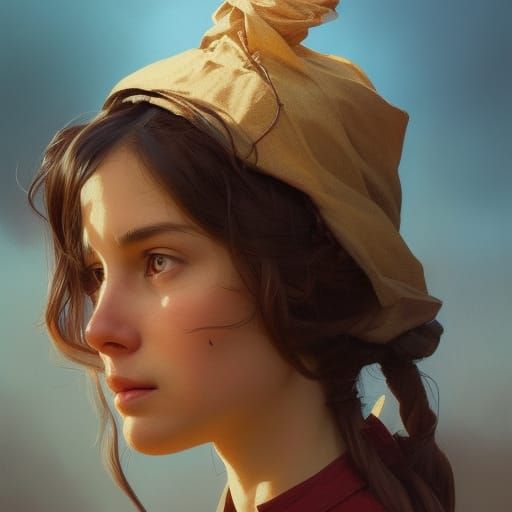 Little House on the Prairie: Hyperdetailed 8K Portrait