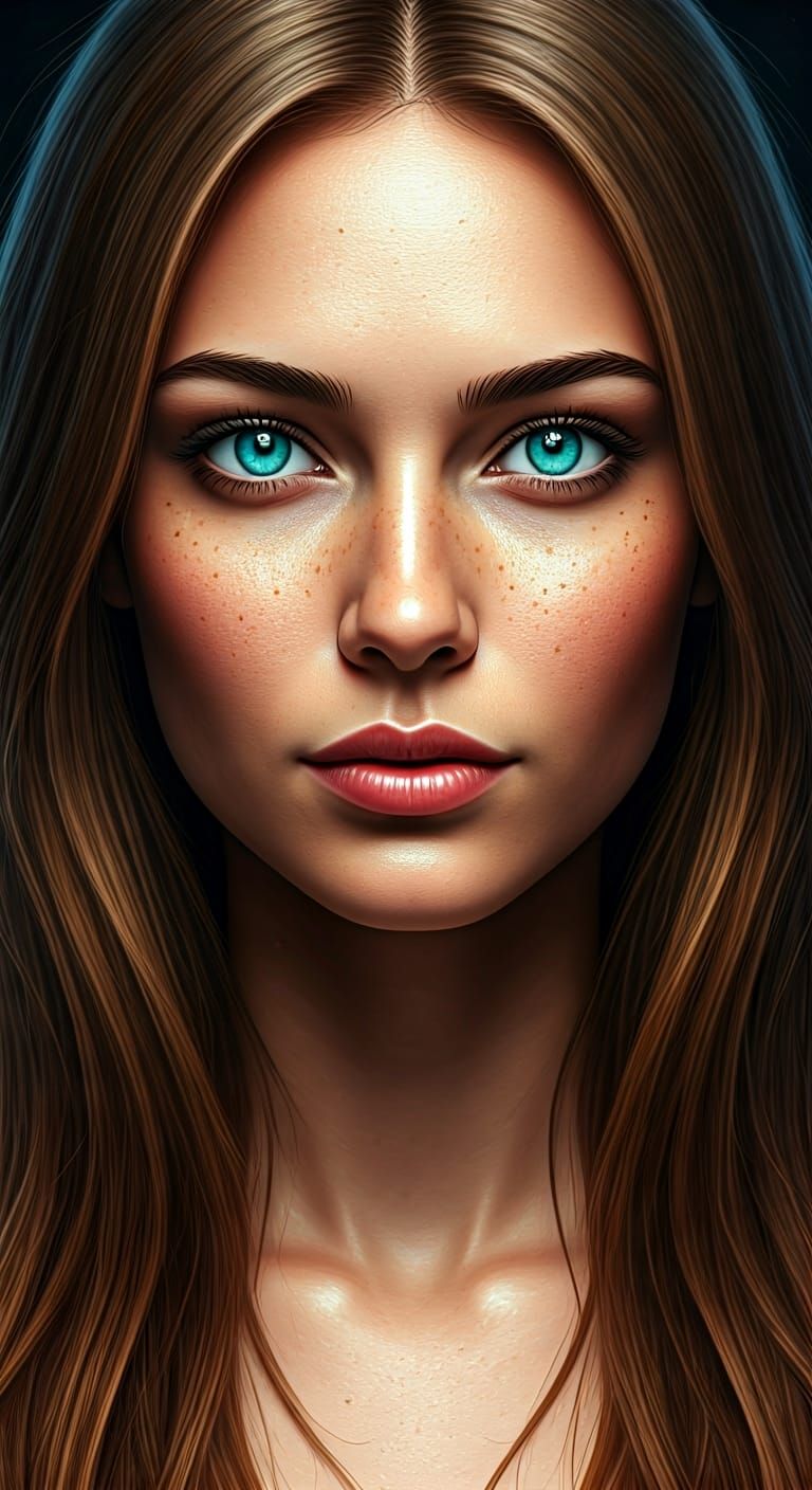 Ethereal Beauty: A Captivating Portrait of Grace