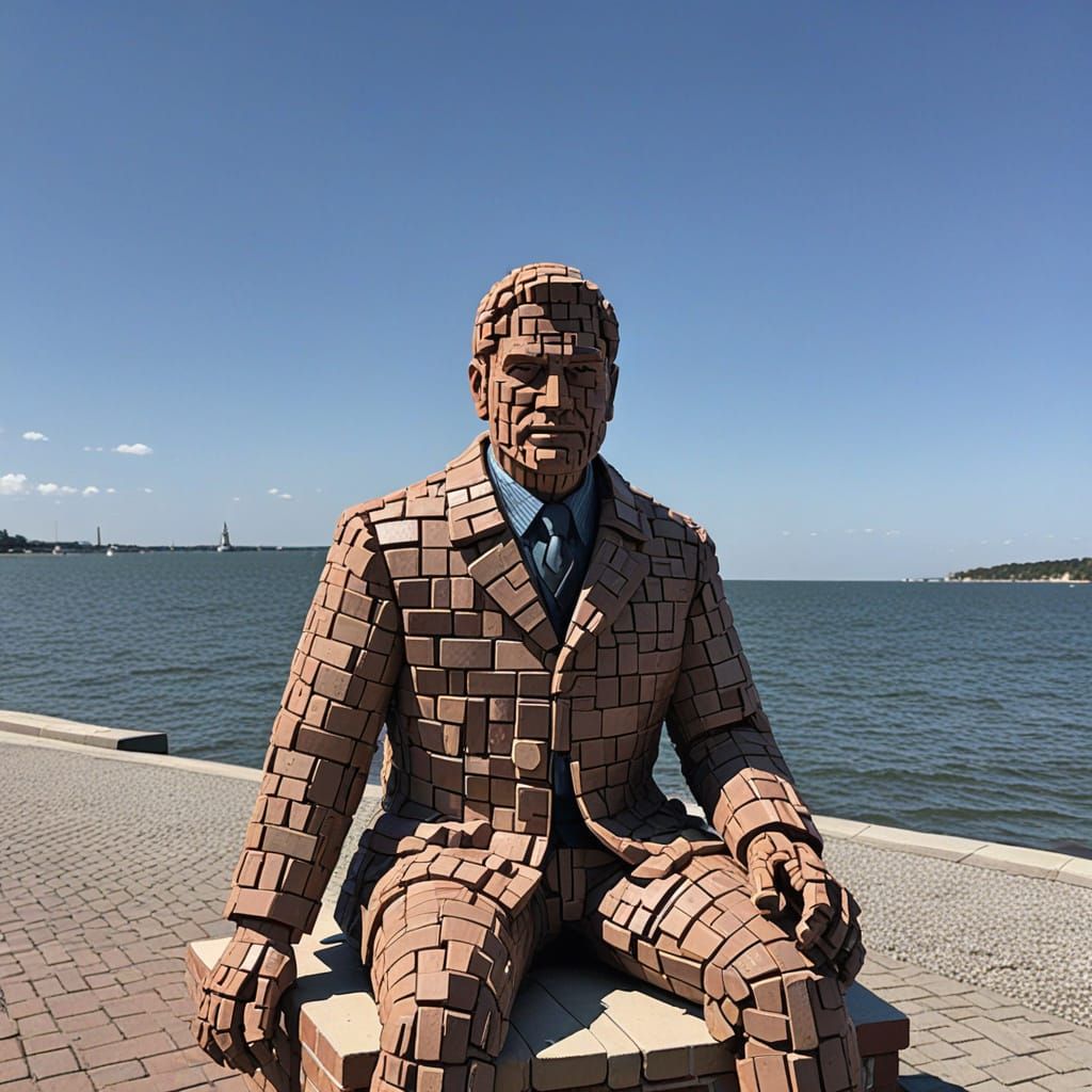 Brick Man: A Whimsical Construction
