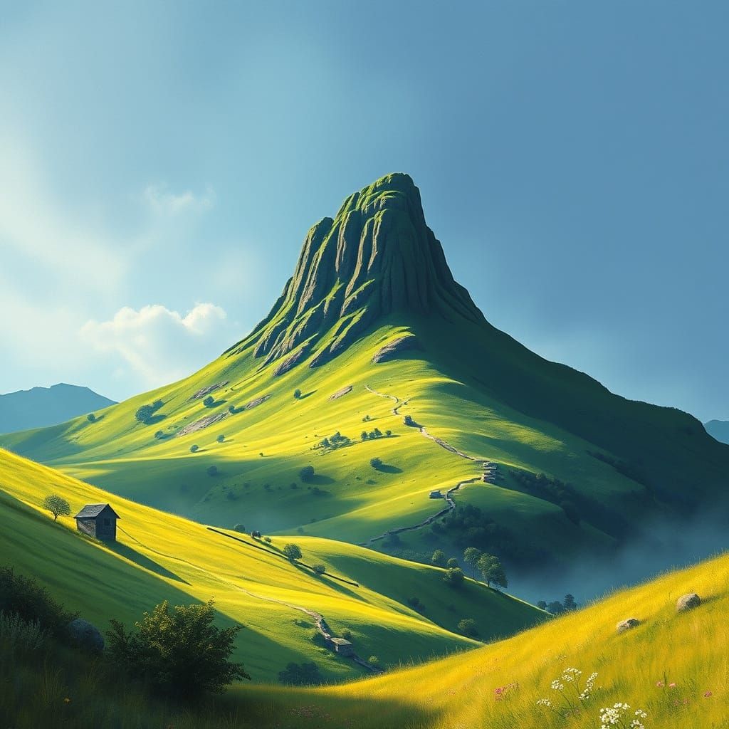 Dreamy Landscape of Conic Hill