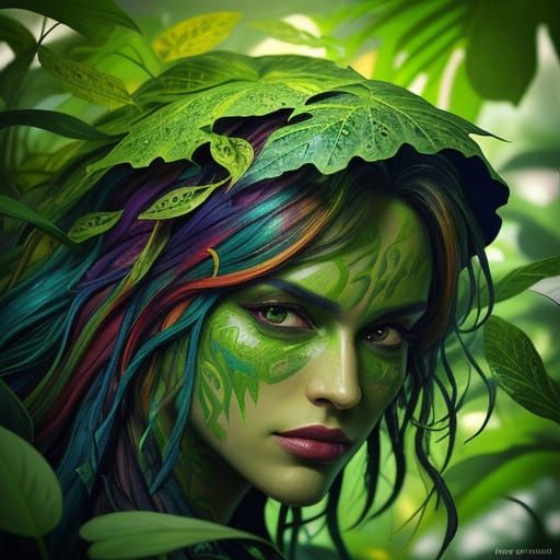 Plants Grow in Hidden Places: Hyperrealistic Concept Art