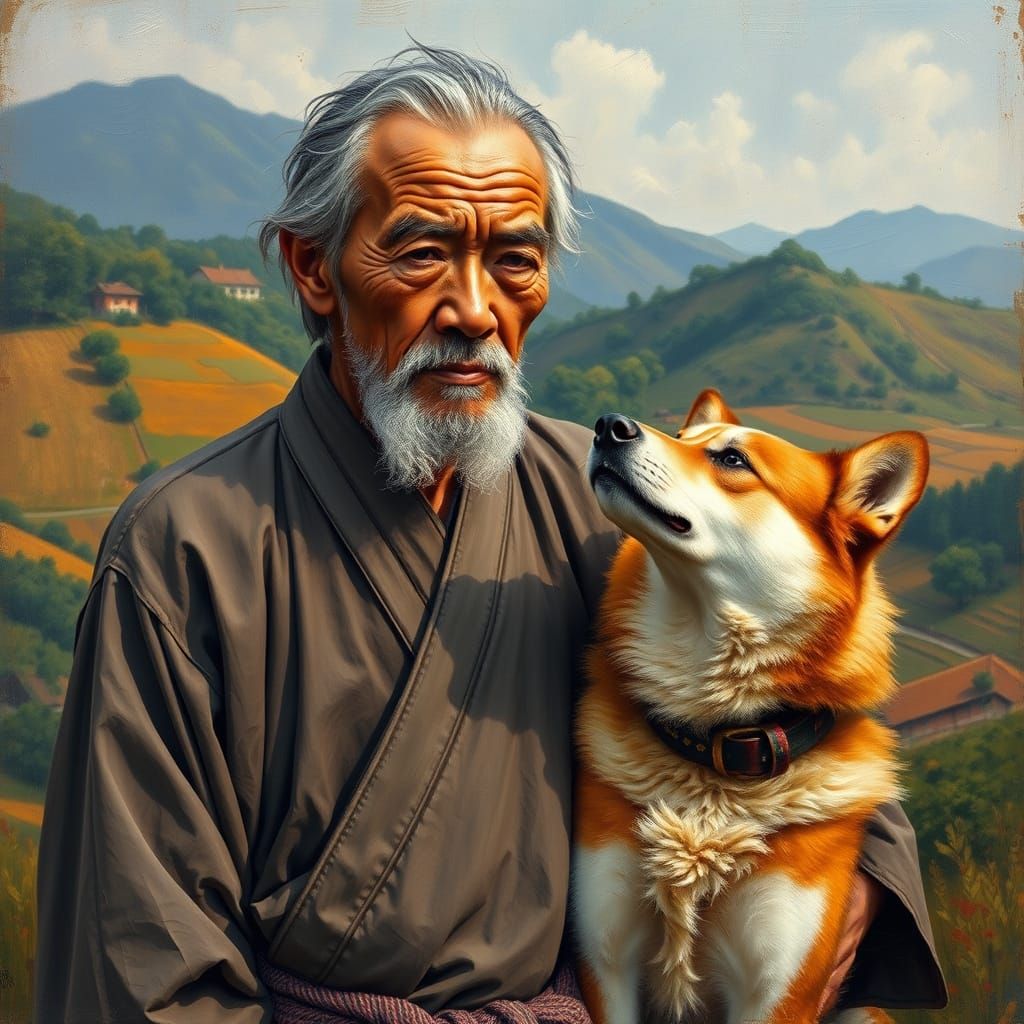 Aged Japanese Farmer Finds Wisdom in Nature