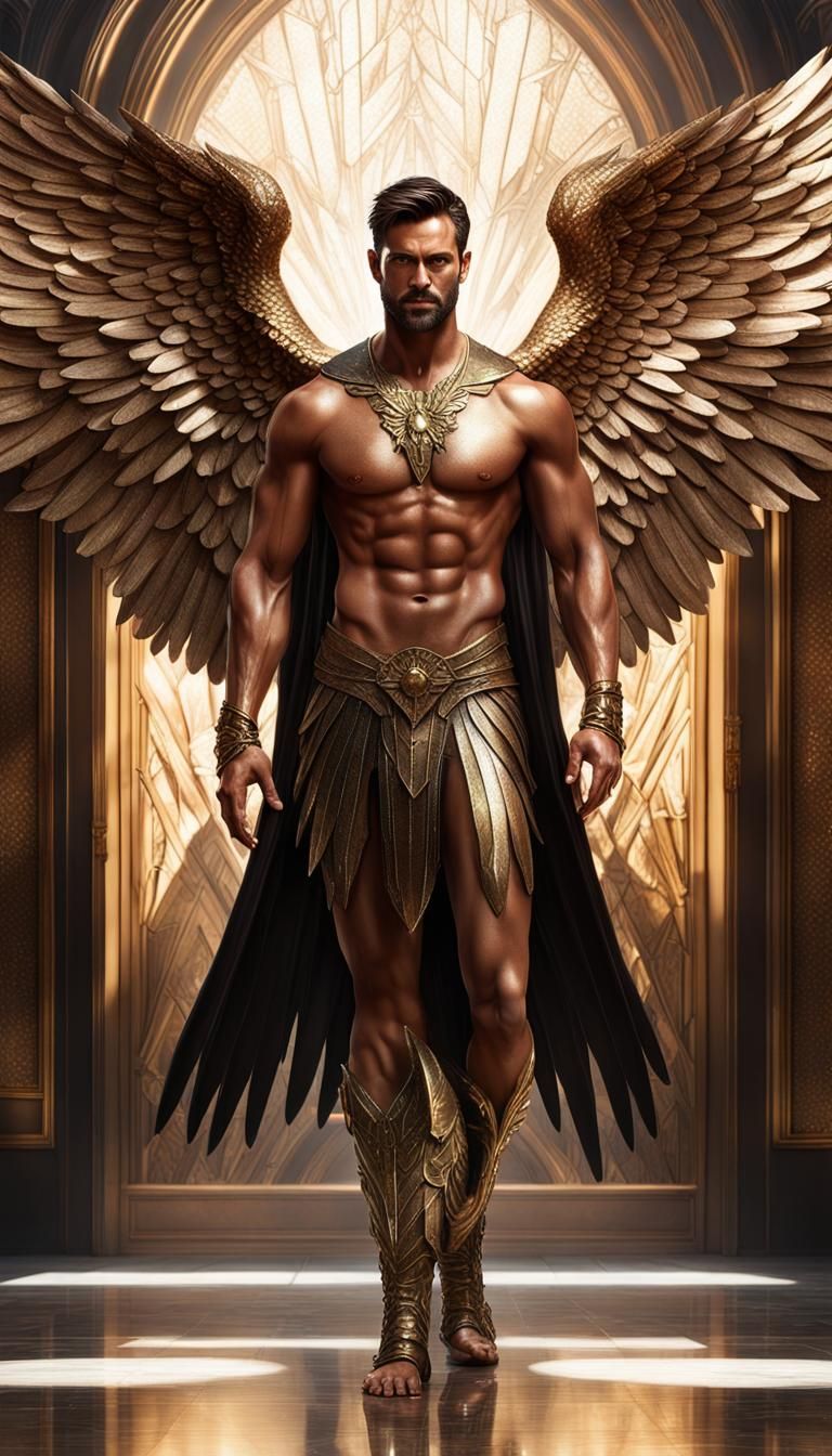 Archangel Azazel: Photorealistic Ultra Detailed Art