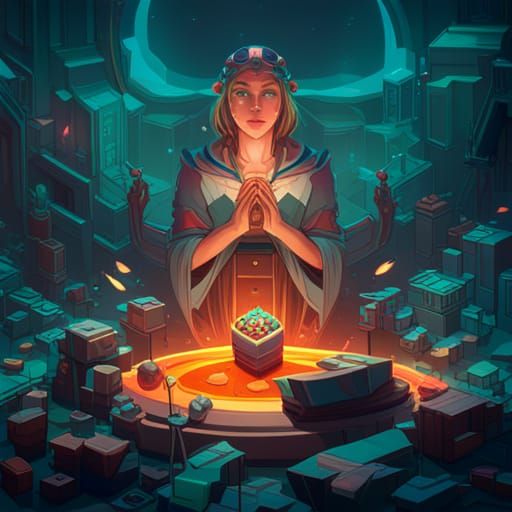 Hyperdetailed Strawberry Cake Concept Art in 8k