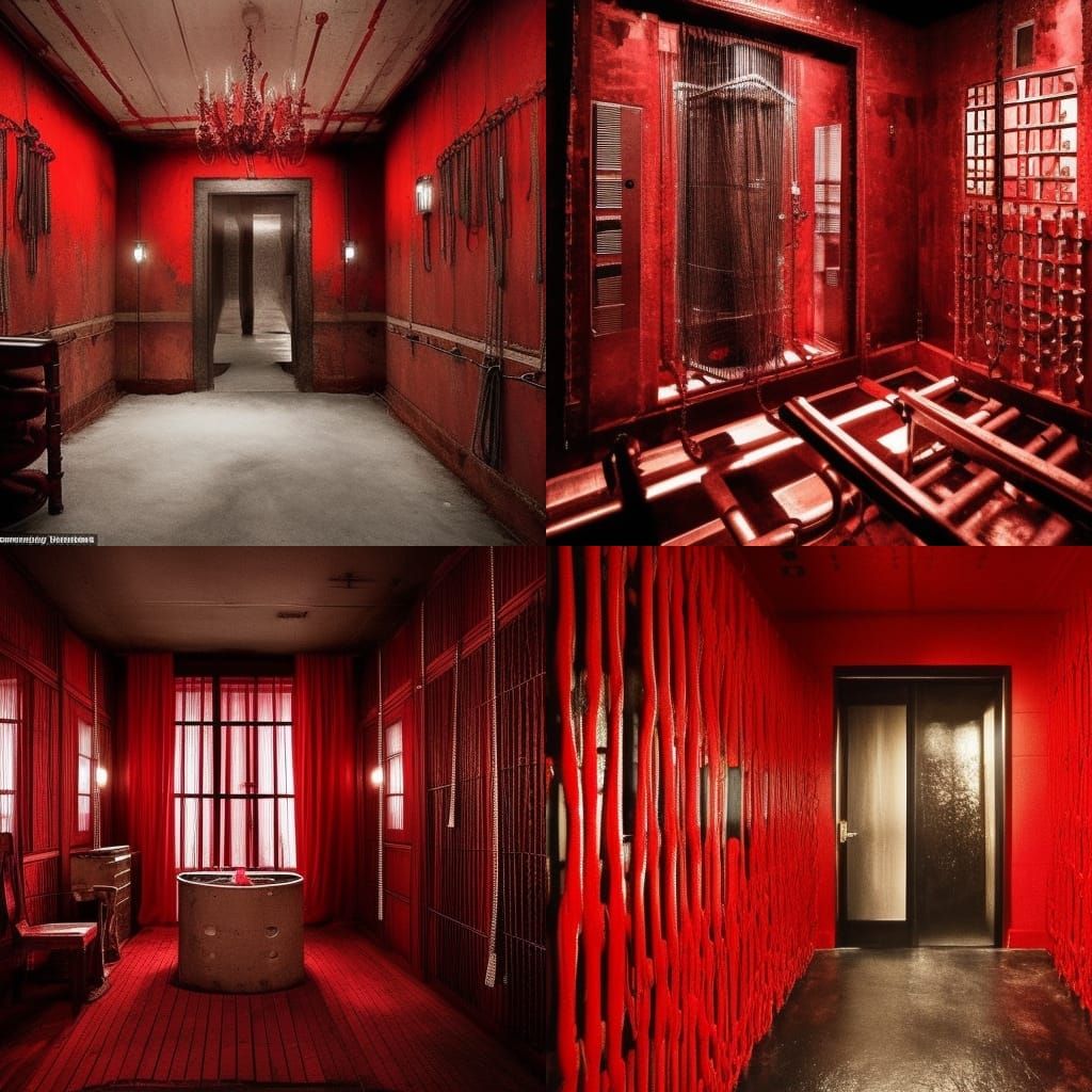 Red room penthouse where they make snuff videos& chains on the walls& torture rack& other torture devices& nobody gets o...