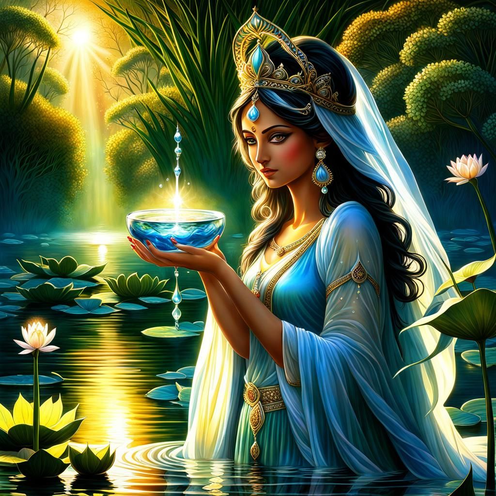 Anahita, or "آناهیتا" in Persian, is a goddess of profound i...
