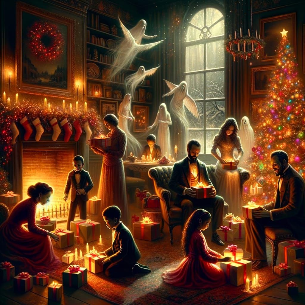 Festive Family Christmas With Mysterious Vampire Guests