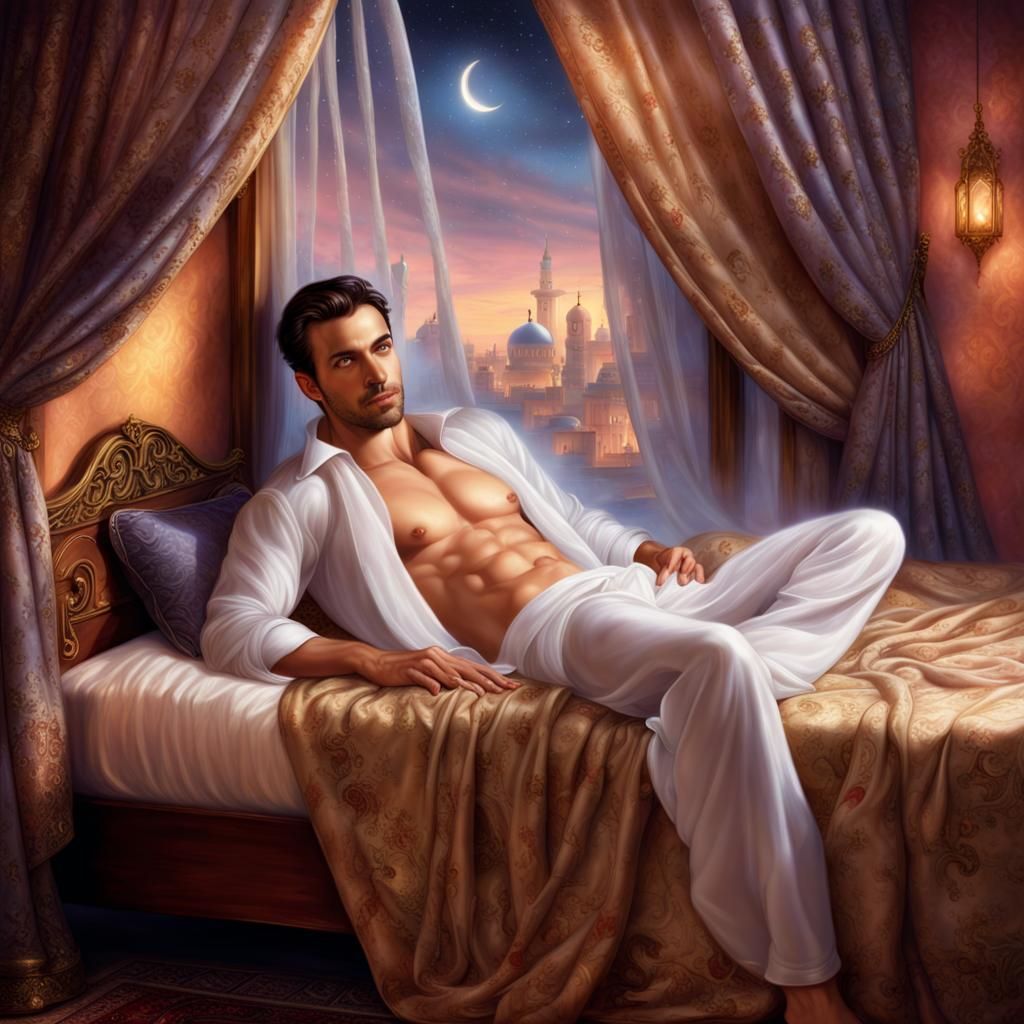 Valentine Men Series: Arabian Night
